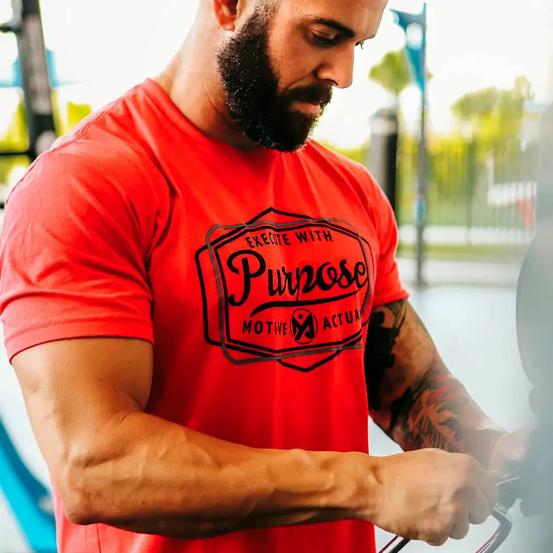 Purpose Tee - Red