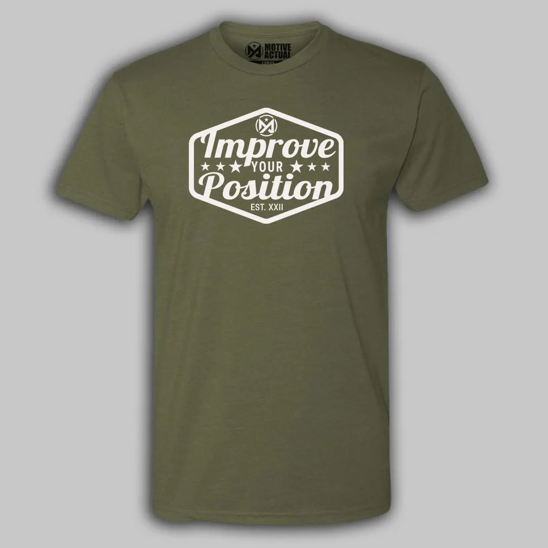 Improve Tee - Mil Green