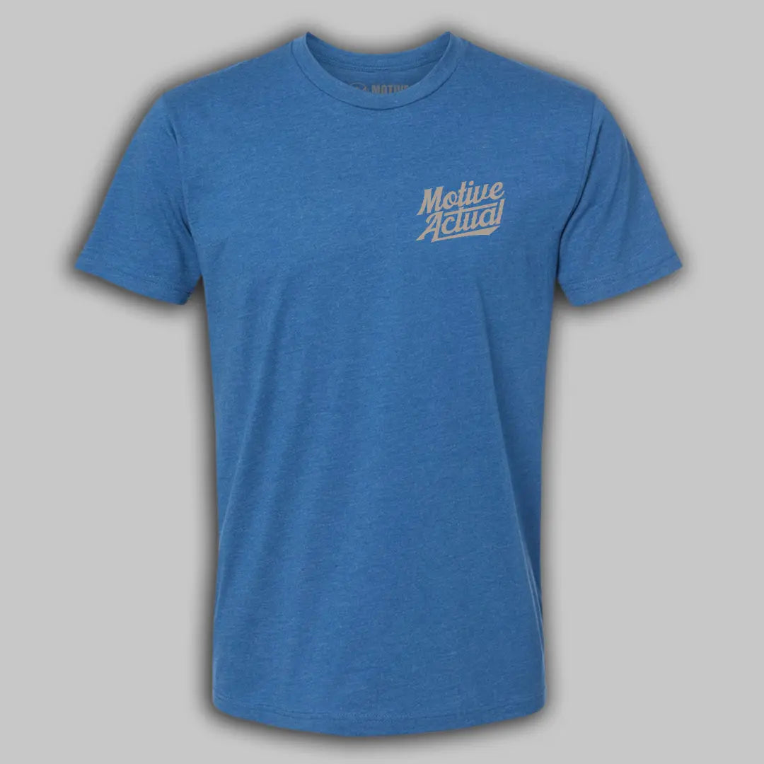 Iron Tee - Cool Blue