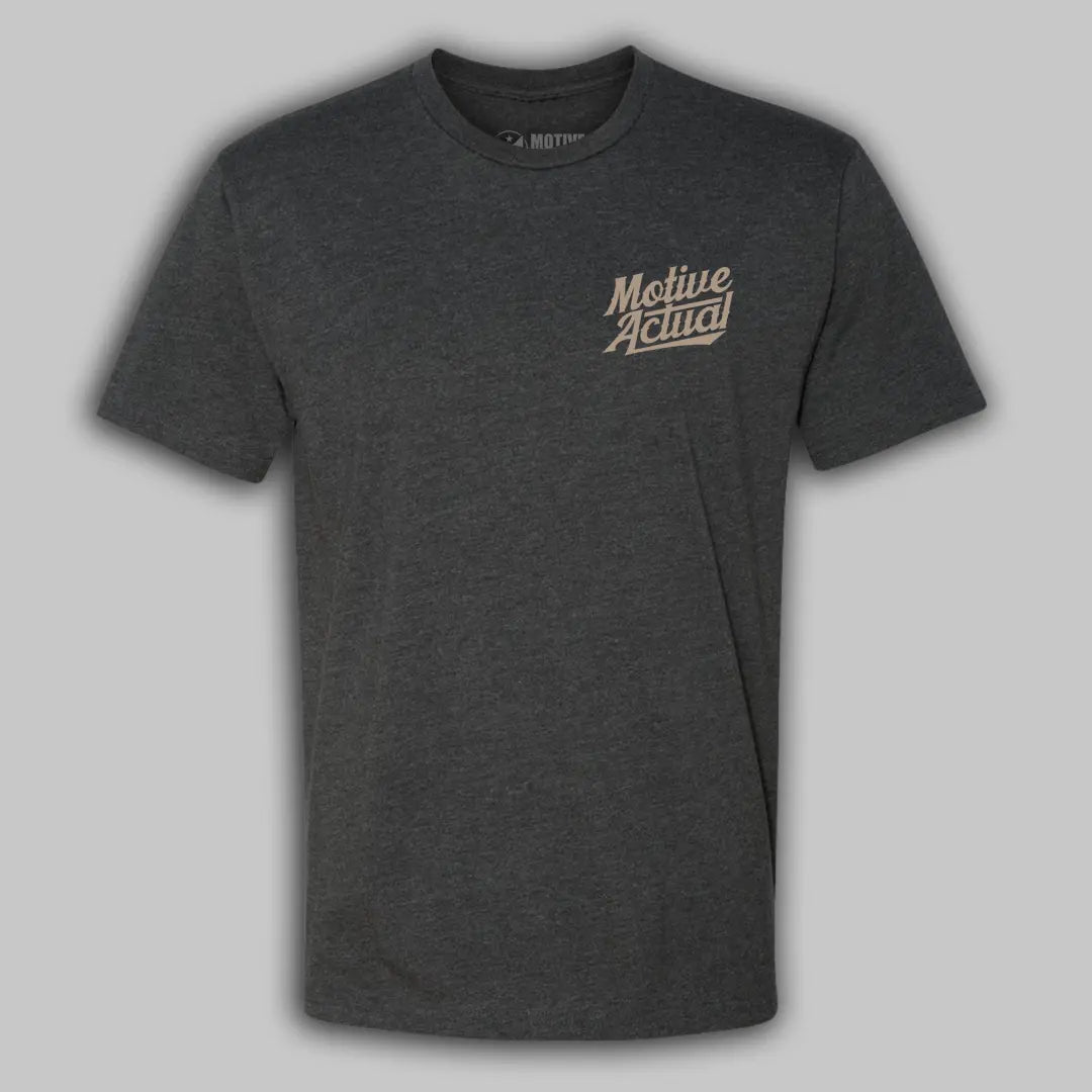 Iron Tee - Charcoal